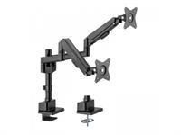 MCL Support cran bureau  amortisseur - 2 crans jusqu' 32''