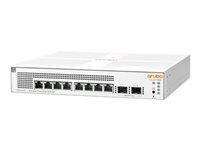 HPE Networking Instant On 1930 8G Class4 PoE 2SFP 124W Switch - commutateur - 8 ports - Gr - Montable sur rack