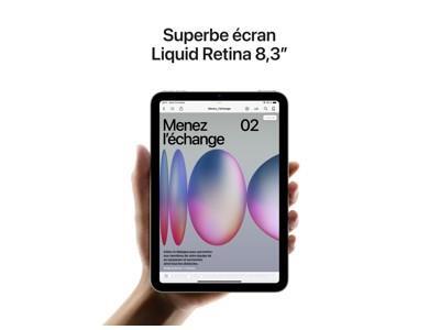  iPad mini Wi-Fi + 5G - 256 Go - bleu