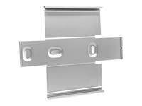 Support mural cran ROOMZ, fixation  vis, couleur silver