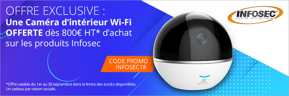 Une Camera d'intérieur Wi-Fi OFFERTE Une Camera d'intérieur Wi-Fi OFFERTE