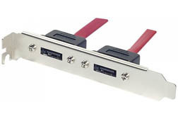 Cable Slot 2 Ports Esata Avec Cordon Interne De 30Cm
