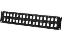 Panneau de brassage 19  2U 32 ports UTP keystone