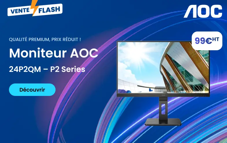 vente flash moniteur aoc proline
