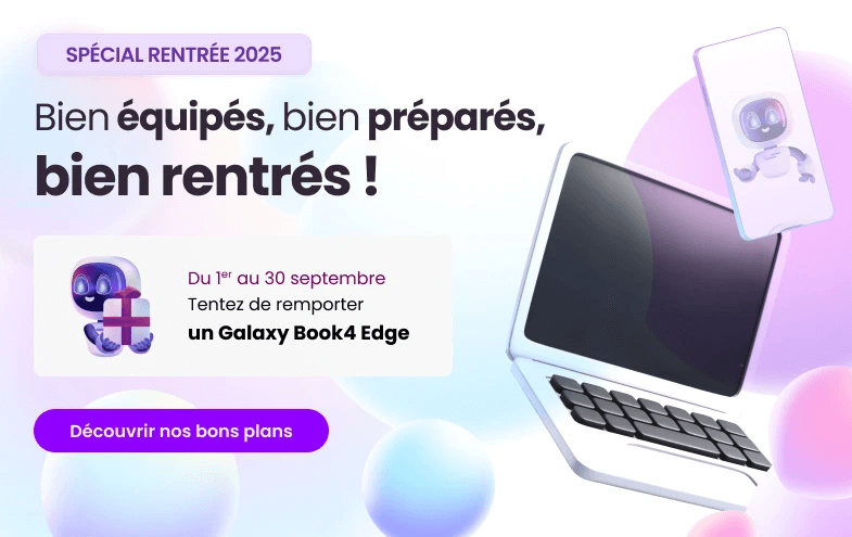 Bons plans matriel informatique pour la rentre avec inmac wstore