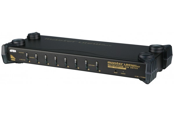 Aten Cs1758 Kvm Switch 8 Ports Vga - Ps2/Usb + Audio