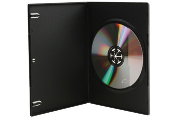 Boitier Dvd Slim Noir Pack 10