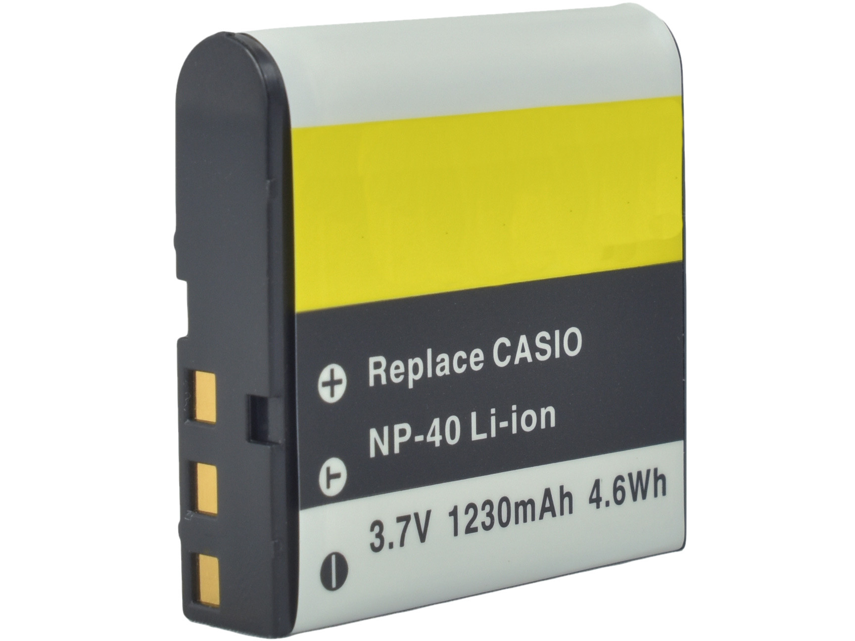 Batterie li-ion, 3.7v, 1230 mah, 4.6 wh, couleur noir