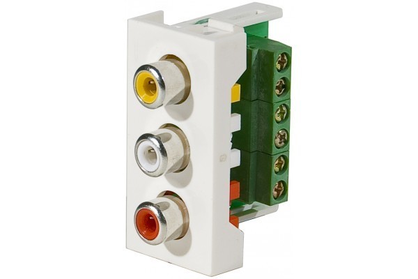 Plastron 45 X 22,5 3 Rca a Vis