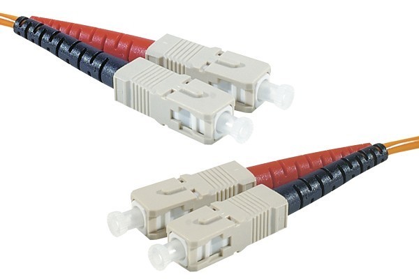 LogiLight Fibre Optique oM4 câble Patch 50//125µ LC-SC 1 m