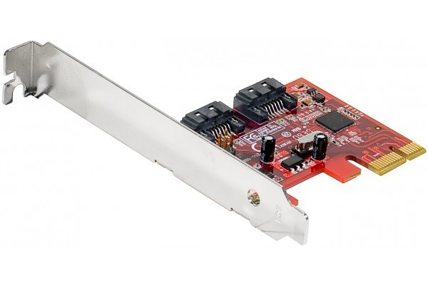 Carte Pci-Express 2 Ports Sata Iii Internes 6Gbps