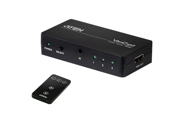 Commutateur Hdmi 3 Ports Aten Vs381