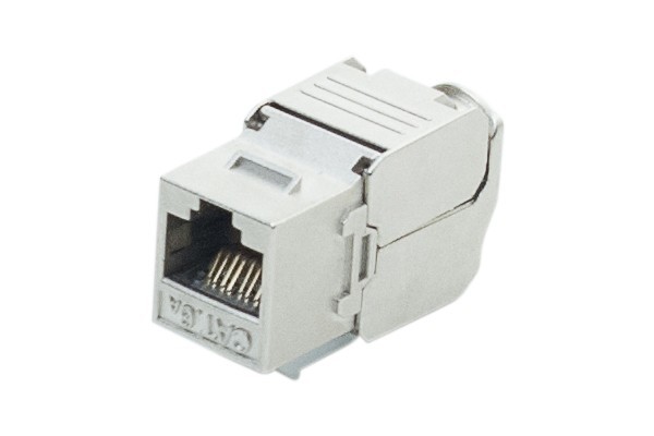 Connecteur RJ45 CAT6a + manchon rouge