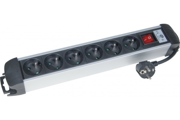 Multiprise 6 Prises + Inter