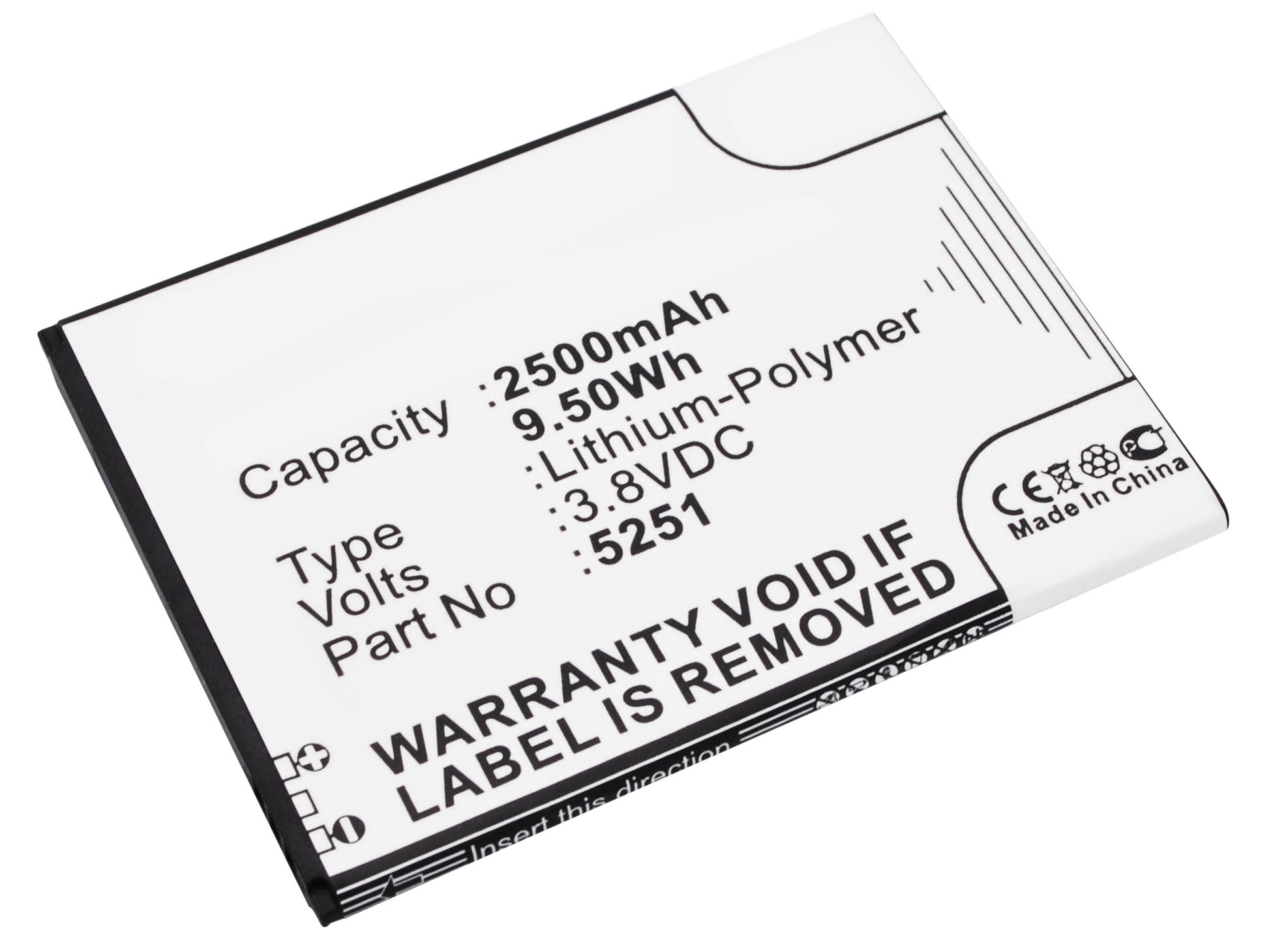 DLH Energy-OW-PA2668-Batteries compatibles