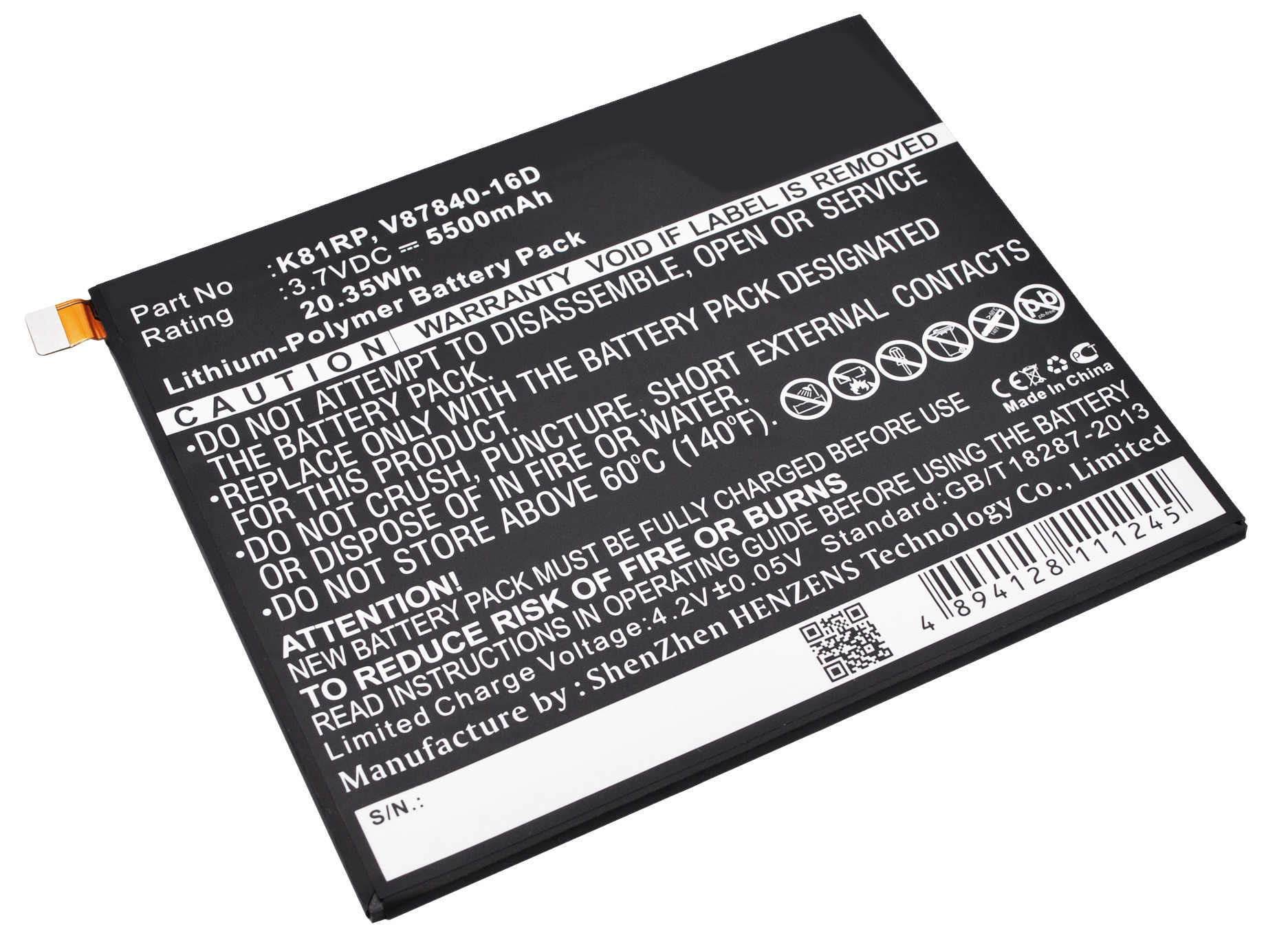 DLH Energy-LD-BT2566-Batteries compatibles