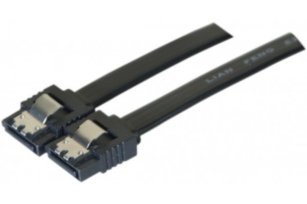 Cble sata 6GB/s slim scuris (noir) - 75 cm