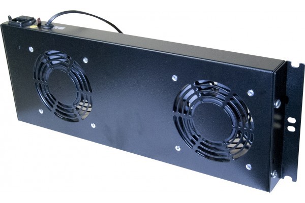 Unite 19 2 ventilateurs pour baie reseau et baie serveur