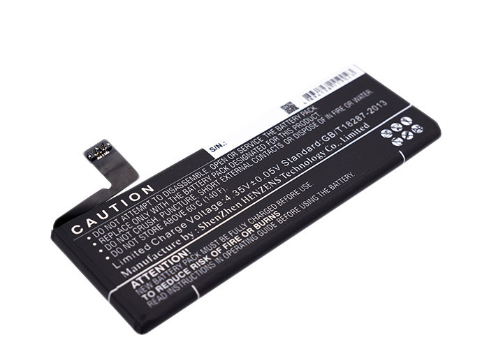 BATTERY LI-POL 3.82V-1620mAh-6.2Wh NOIR STANDARD INTEGREE - NECESSITE UN MONTAGE - 1 CELLULE
