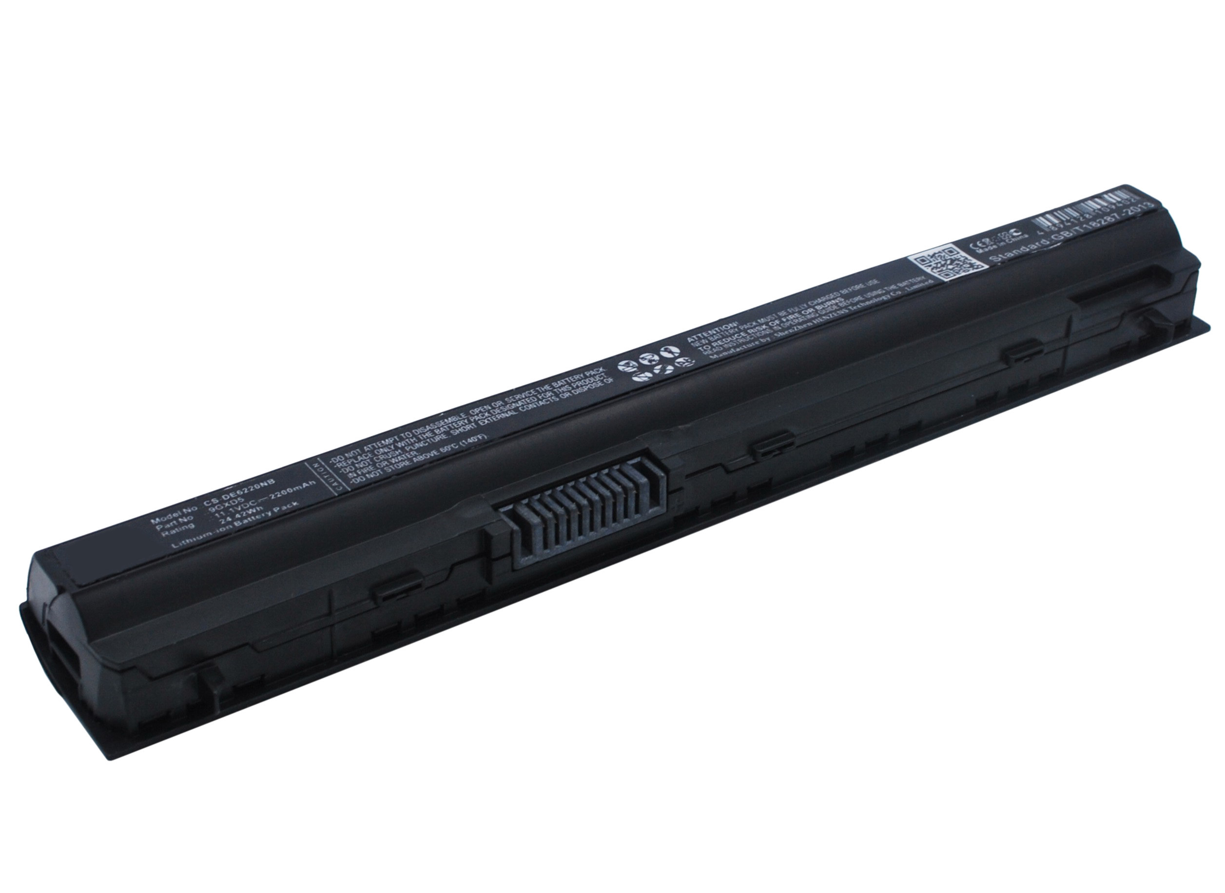 DLH - Batterie pour PC portables DELL Latitude E6120 / E6220 / E6230 / E6320 / E6330 / E6430s - 2600