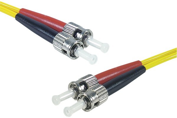 Jarretire optique duplex HD mono OS2 9/125 ST-UPC/ST-UPC jaune - 2 m