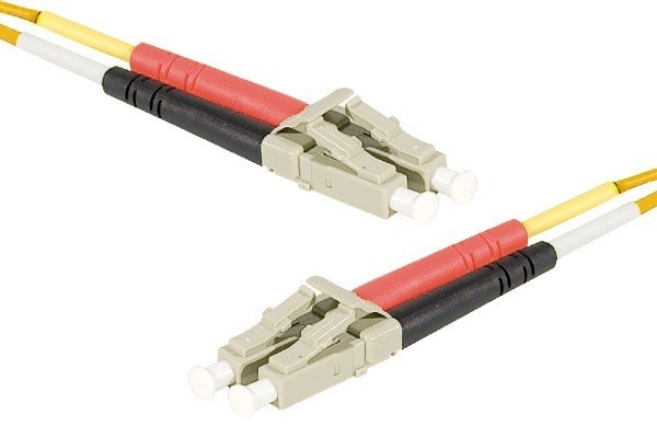 Jarretire optique duplex HD multi OM2 50/125 LC-UPC/LC-UPC orange - 1 m