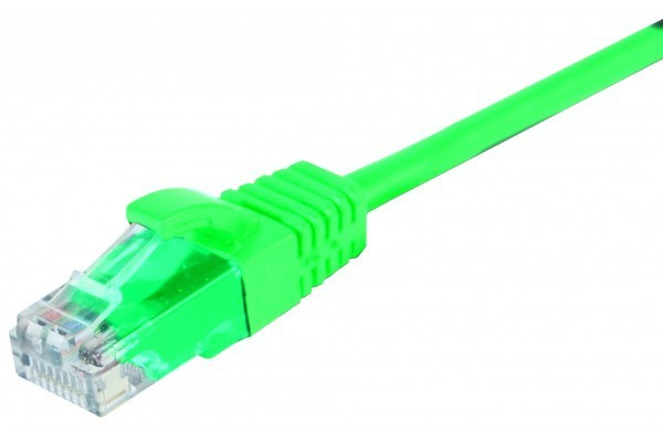 Cordon RJ45 catgorie 5e U/UTP snagless vert - 20 m