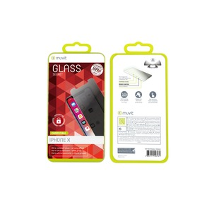 Muvit - film protecteur en verre trempe secret - Apple iPhone x