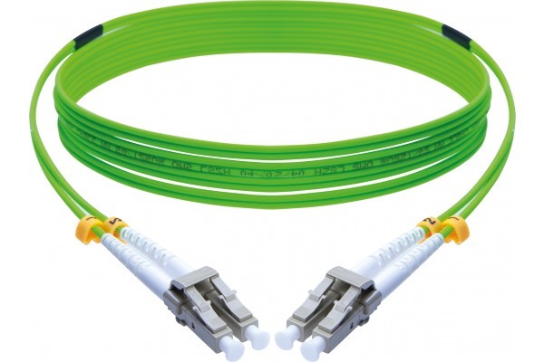 Jarretire optique duplex HD multi OM5 50/125 LC-UPC/LC-UPC vert - 3 m