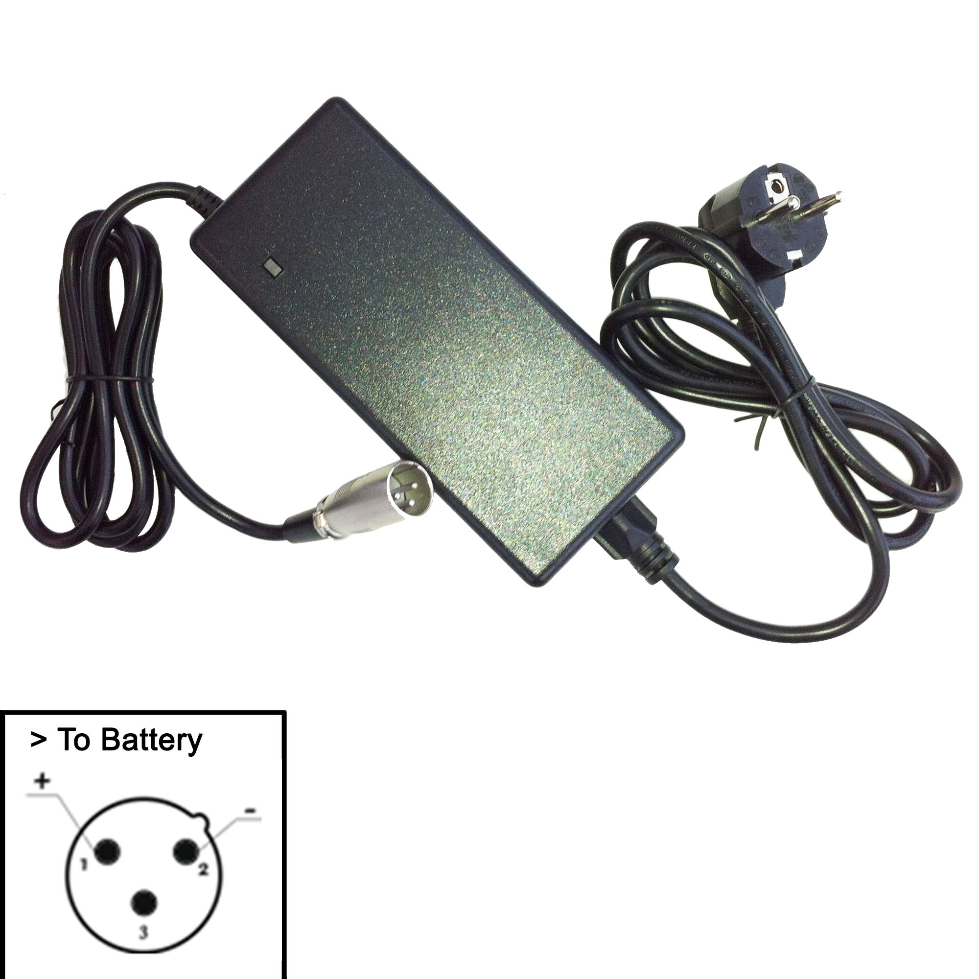 ALIMENTATION SECTEUR DLH REGULAR 36W PRO POUR ECRAN LG. Taille standard. Couleur noire