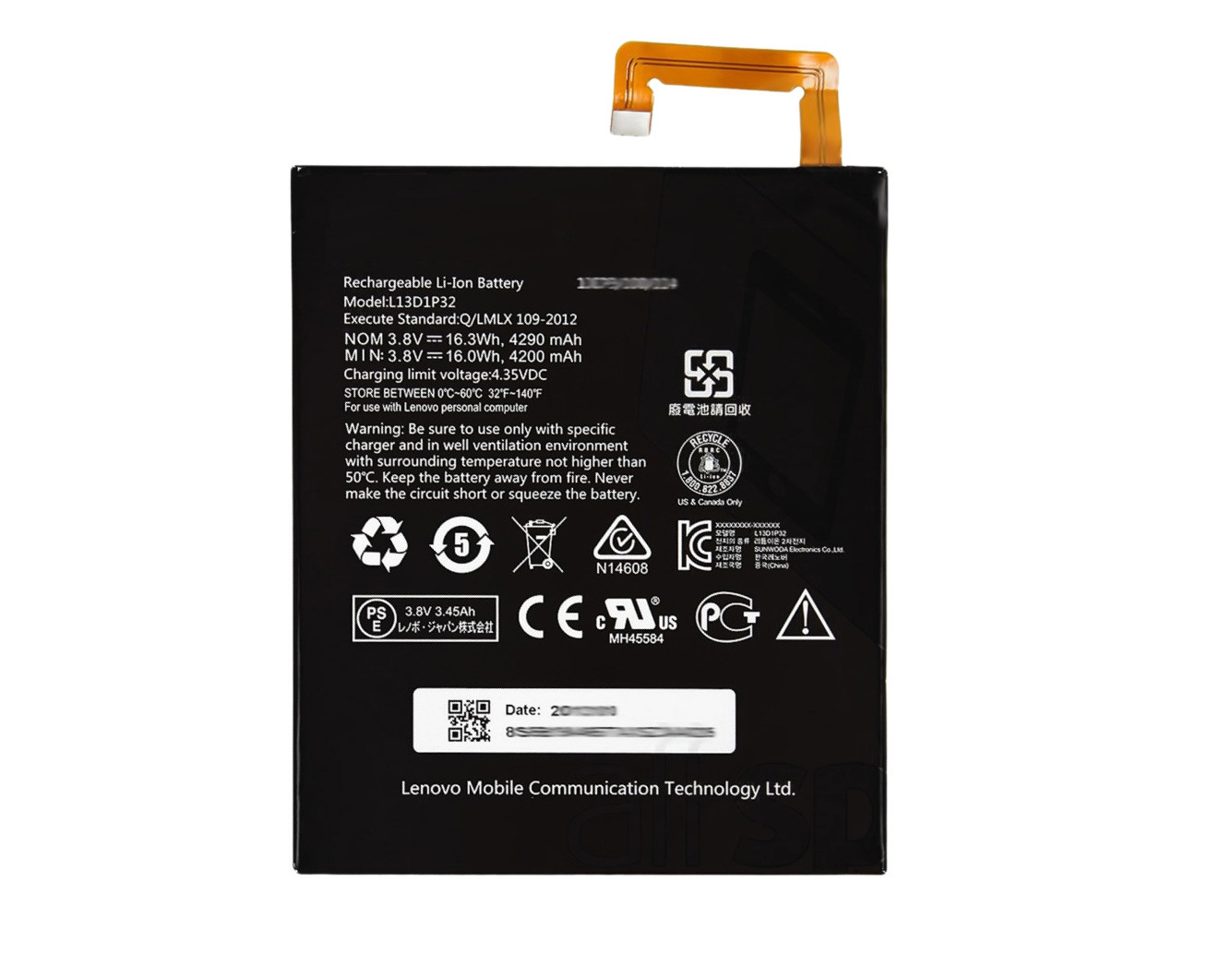 DLH Energy-OL-BT3835-Batteries compatibles