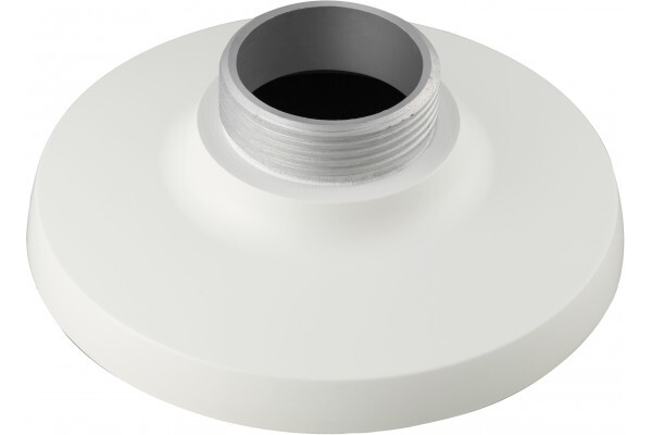 Support De Montage Incliné Pour Caméra Dôme De Sécurité - Blanc - Compatibilité Universelle - Installation Intérieure Facile