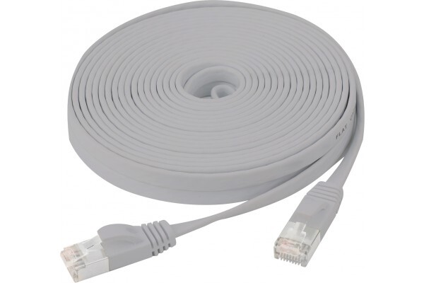 Dexlan Gris Câble Rj45 Plat - 1 M - Image 2