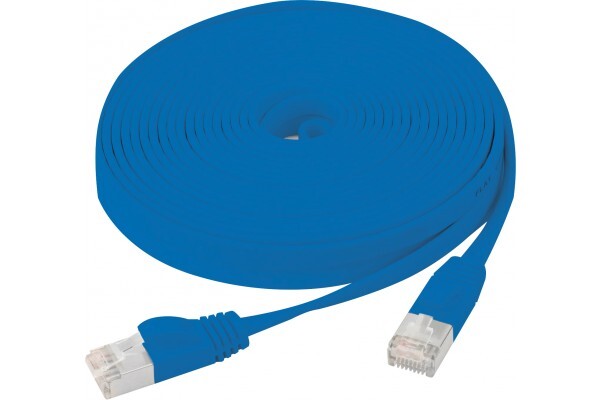 MCAD Cordon Rj45 Plat Categorie U/Ftp Snagless 3 Taille 6 Bleu de Inmac Wstore