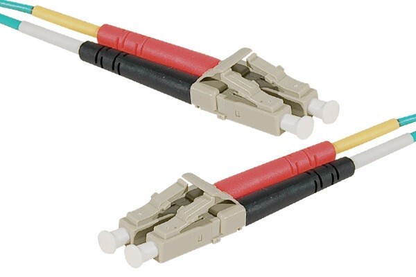 Jarretire duplex HD OM4 LC-UPC/LC-UPC aqua - 2 m
