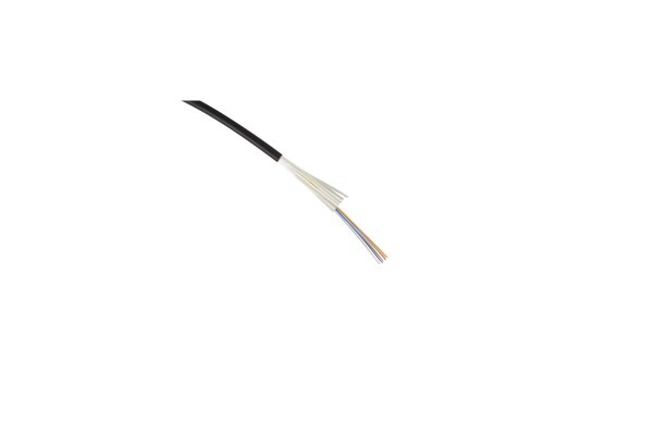 Cble fibre optique 12 fibres OS2 9/125 structure semi-serre 900um LS0H CPR Dca