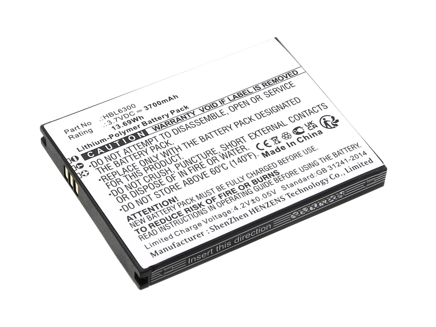 DLH Energy-URVO5114-Batteries compatibles