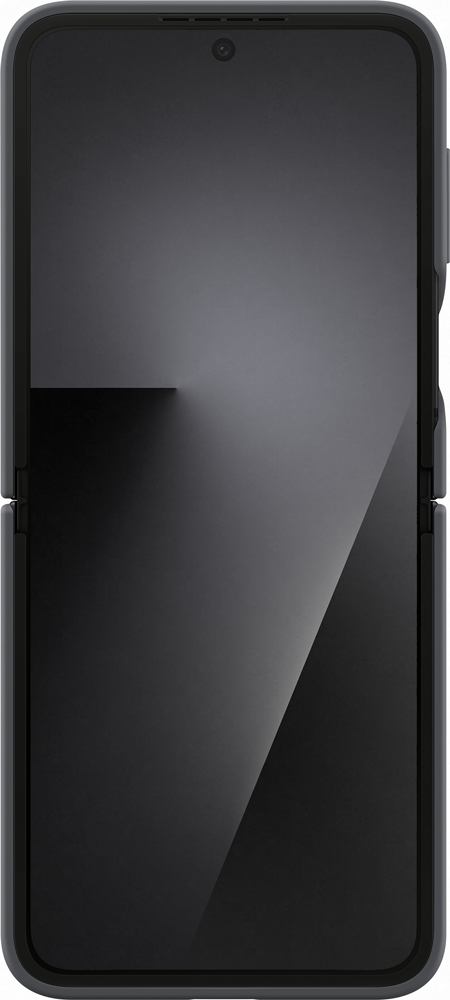 Samsung Noir Coque En Silicone Avec Anneau Selfie Pour Galaxy Z Flip 6 Et 7 - Image 5
