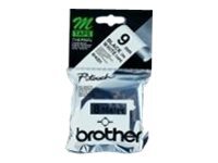 Brother M-K221BZ - bande d'etiquettes - 1 cassette(s) - Rouleau (0,9 cm x 8 m)