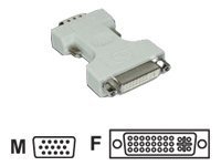 MCL SAMAR Adaptateur dvi-i femelle / HD15 m&acirc;le