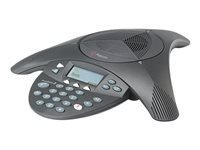Polycom SoundStation2 EX - telephone pour conference avec ID d'appelant/appel en instance