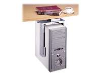 Dataflex TOPGRIP - Support d'ordinateur - aluminium, RAL 9006