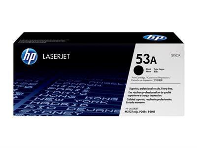 HP 53A - Noir - original - LaserJet - cartouche de toner (Q7553A) - pour LaserJet M2727nf MFP, M2727nfs MFP, P2014, P2014n, P2015, P2015d, P2015dn, P2015n, P2015x