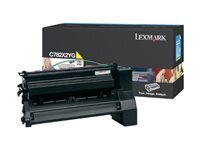 Lexmark a rendement extrêmement eleve jaune original cartouche de toner LCCP