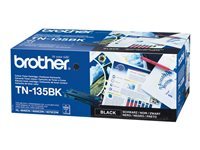 Brother TN135BK - noir - original - cartouche de toner