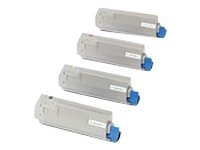 Cartouche Toner Original OKI Cian pour Imprimantes C5650C5750 - vue 4