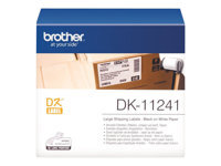 Brother DK-11240 Rouleau 600 étiquettes 102 x 51 mm papier blanc adhésif permanent