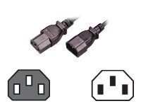 MCL - cble d\'alimentation - power IEC 60320 C13 pour IEC 60320 C14 - 5 m