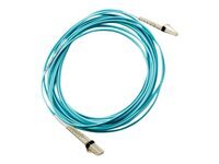 HEWLETT PACKARD ENTERPRISE Hpe Lc To Lc Multi-mode Om3 Fiber Optic Cable 5 M Bleu