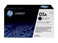 HP 05A - noir - original - LaserJet - cartouche de toner (CE505A)